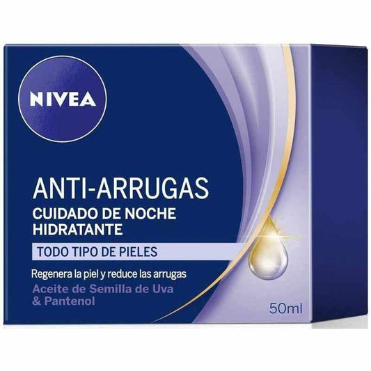 Night Cream Nivea 50 ml Anti-Wrinkle