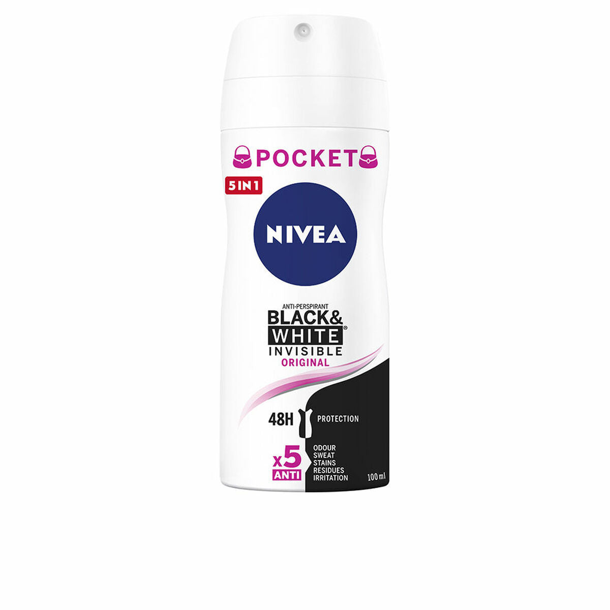 Spray Deodorant Nivea BLACK & WHITE 100 ml Nivea