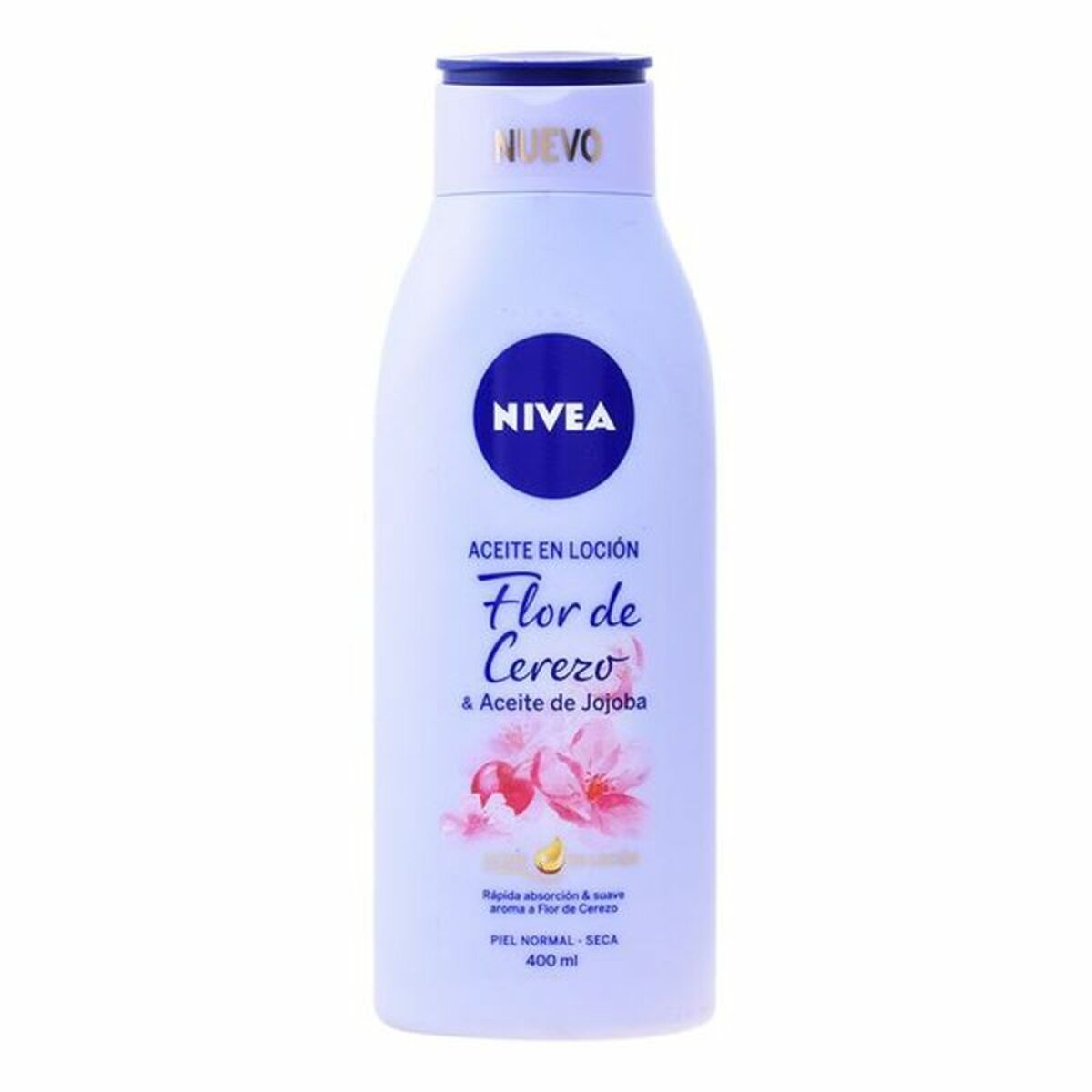 Jojoba Oil and Cherry Blossom Oil Lotion Nivea Aceite En Locion (400 ml) 400 ml Nivea