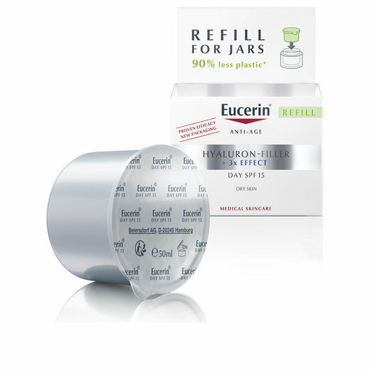 Facial Cream Eucerin Hyaluron Filler Replacement Dry Skin 50 ml Spf 15 Eucerin