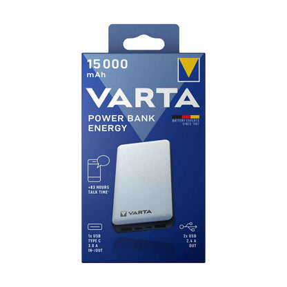 Power Bank Varta Energy 15000 Black/White 15000 mAh