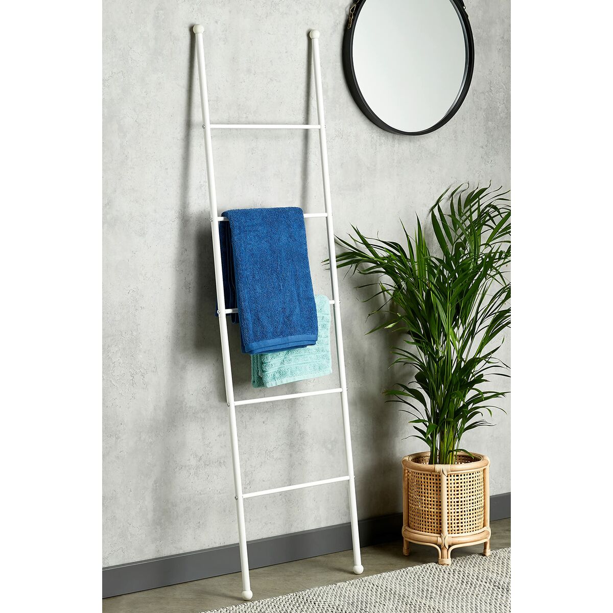 Towel Rail Wenko Viva Staircase White Wenko