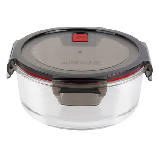 Lunch box Zwilling Gusto Transparent Glass Plastic 1,3 L Circular