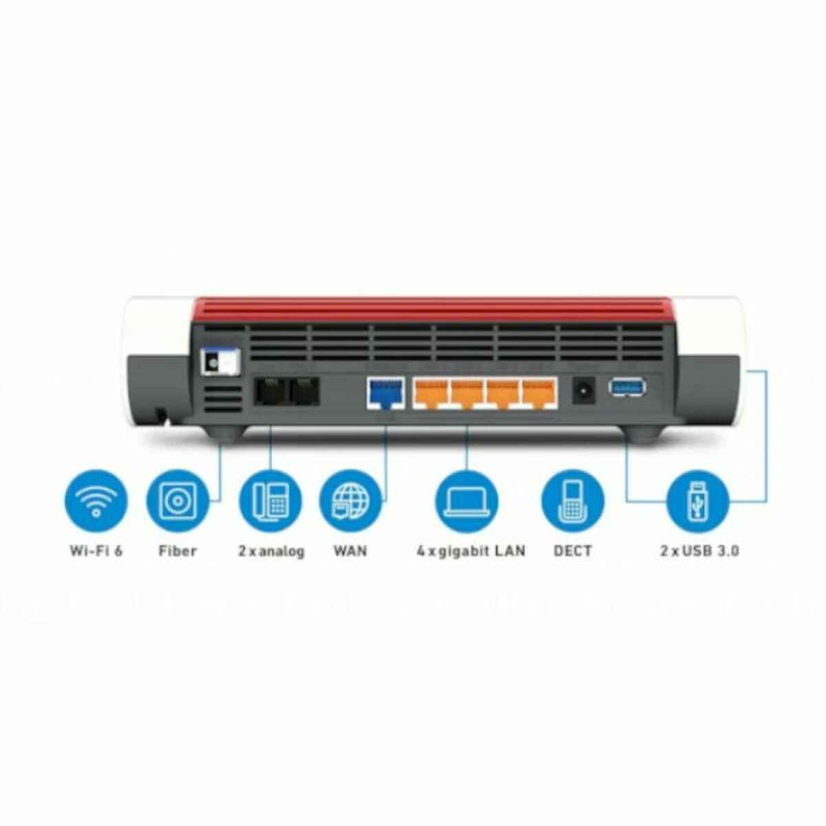 Router Fritz! 20003058 White Ethernet LAN