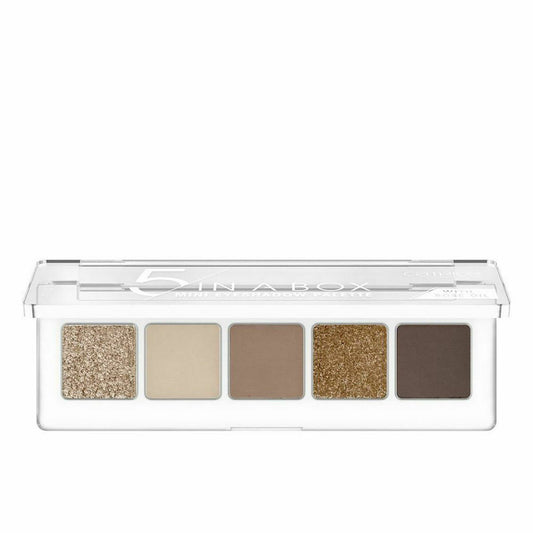 Eye Shadow Palette Catrice 5 in a box Nº 010-golden nude look (4 g) Catrice