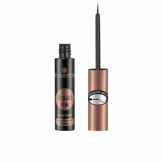 Eyeliner Essence Liquid Ink Water resistant Nº 02-brown 3 ml Essence