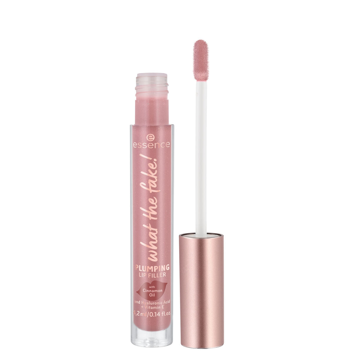 Lip-gloss Essence What The Fake! 02-nude (4,2 ml) Essence