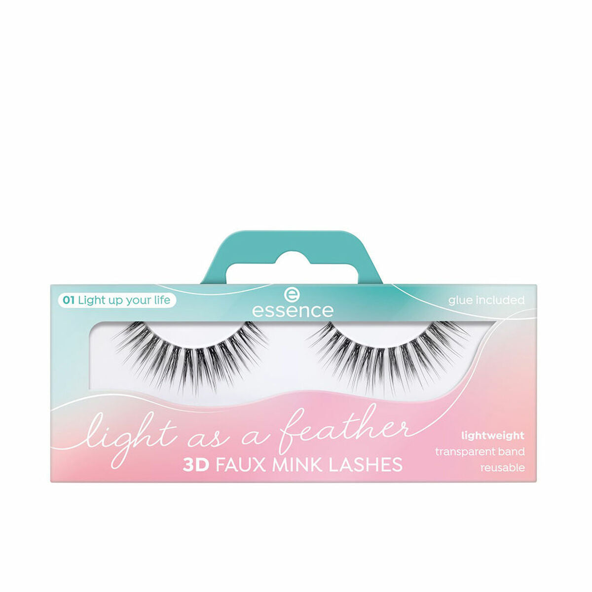 Set of false eyelashes Essence Light as a Feather Nº 01 Essence