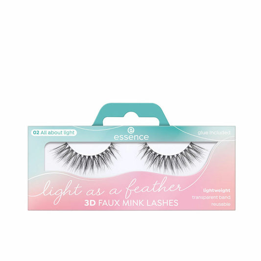 Set of false eyelashes Essence Light as a Feather Nº 02 Essence