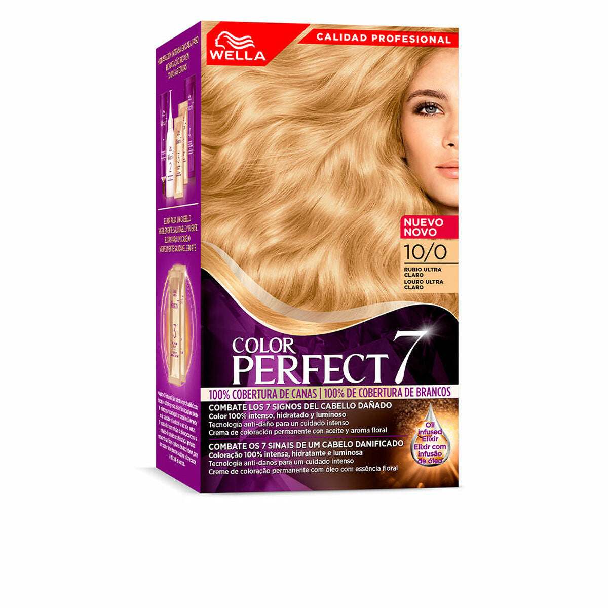 Permanent Dye Wella Color Perfect 7 Grey Hair 60 ml Wella