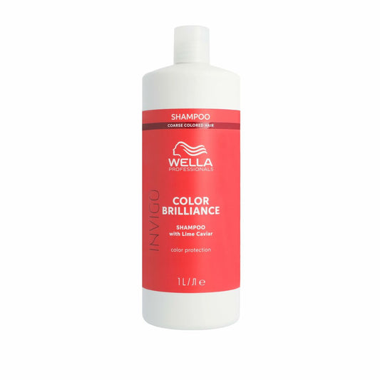 Colour Revitalizing Shampoo Wella Invigo Color Brilliance Coloured Hair Thick hair 1 L Wella