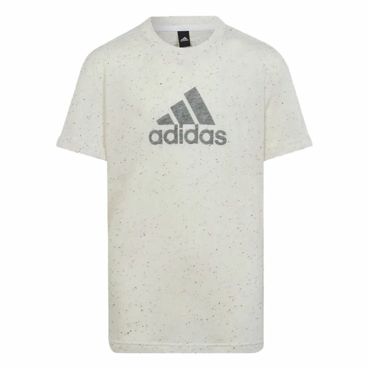 Child's Short Sleeve T-Shirt Adidas Future Icons Winners White