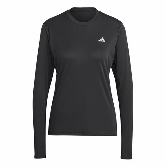 Women's long sleeve T-shirt Adidas Run It Black