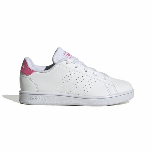 Children’s Casual Trainers Adidas Advantage Infantil White