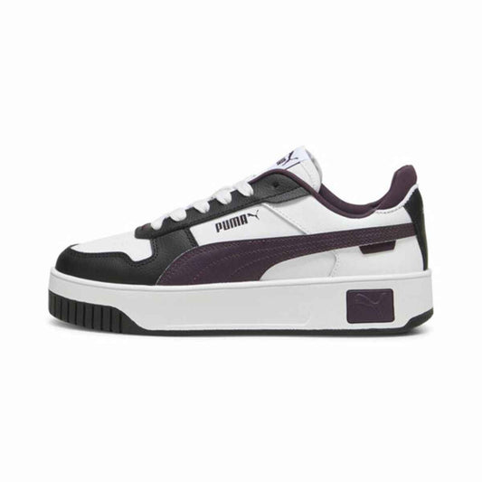 Women's casual trainers Puma Carina Street White Navy Blue