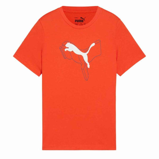 Child's Short Sleeve T-Shirt Puma