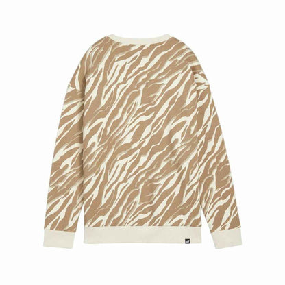 Women’s Sweatshirt without Hood Puma Essentials+ Animal Aop Crew Fl Mujer