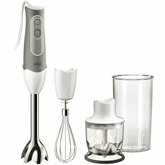 Hand-held Blender Braun MQ 525 Omelette Grey White/Grey 600 W