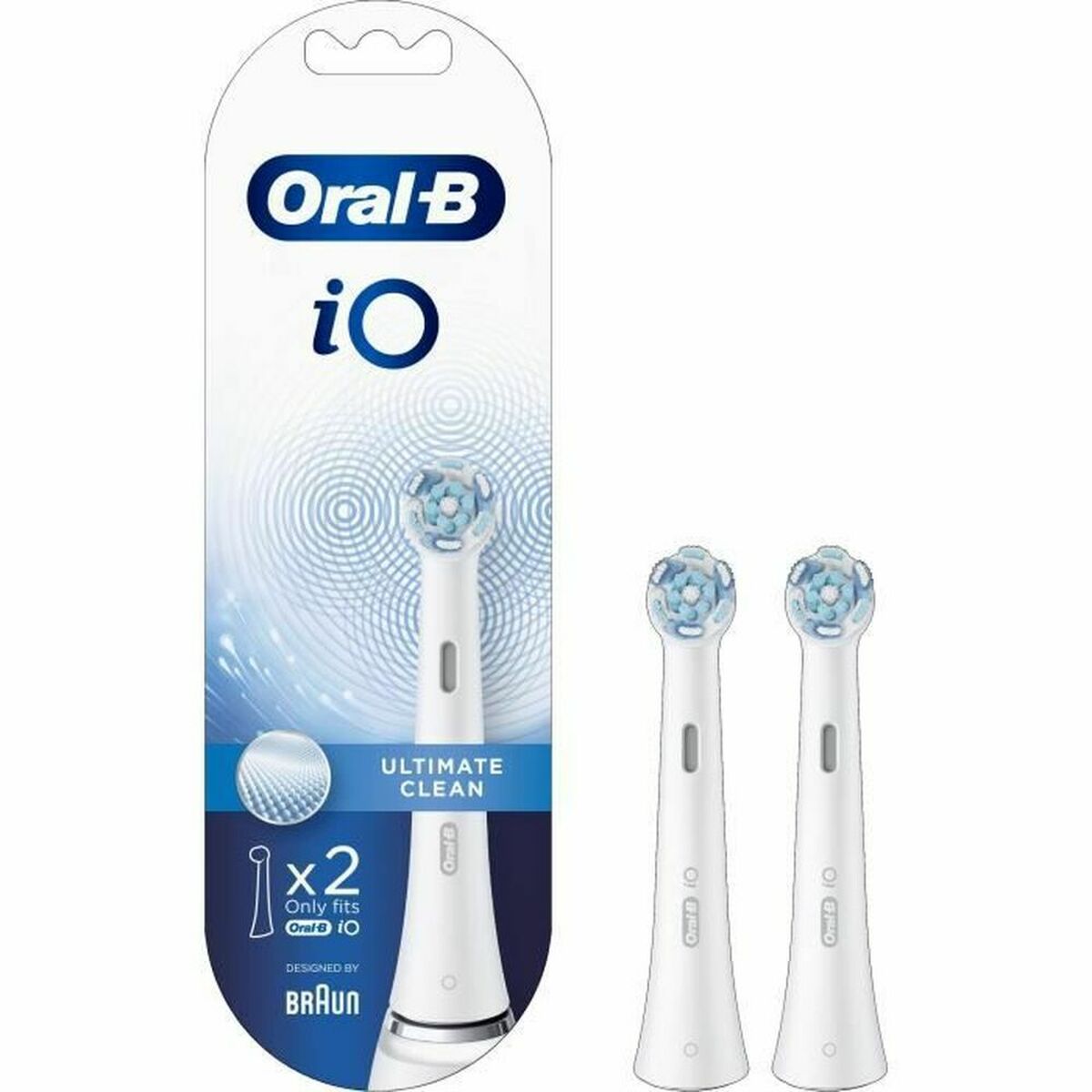 Replacement Head Oral-B IO CW-2FFS (2 pcs) - Oral hygiene - Oral-B - Default Title