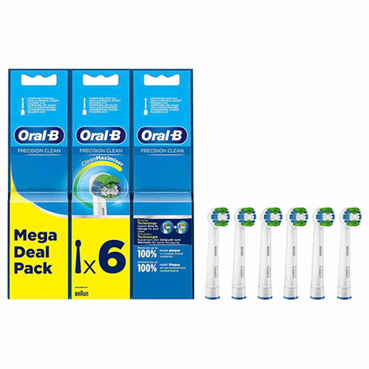 Replacement Head Oral-B White