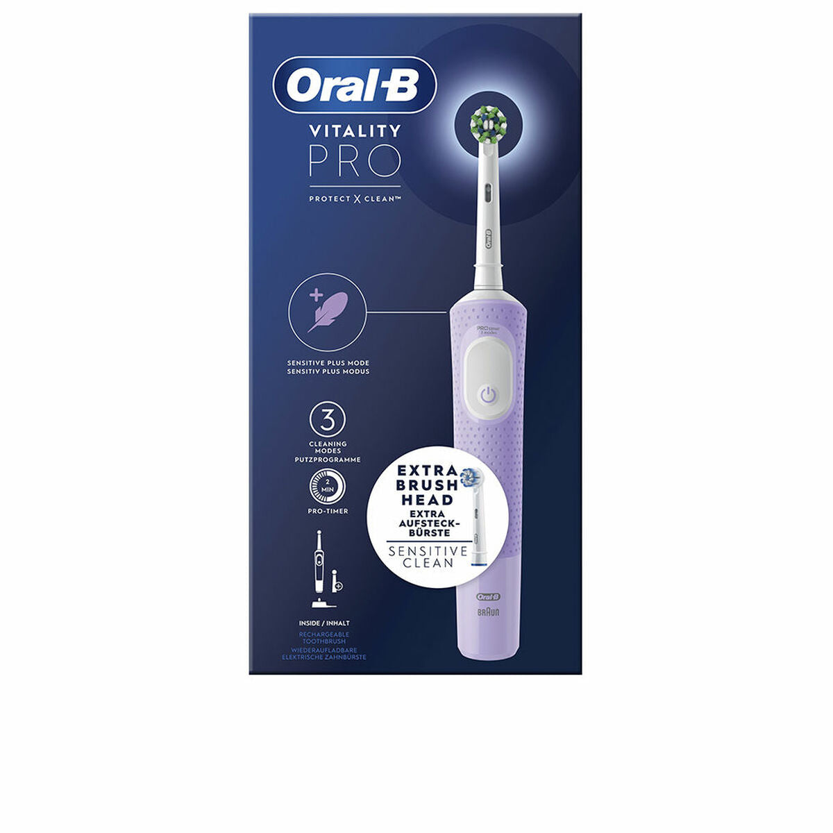 Electric Toothbrush Oral-B Vitality Pro (1 Unit) Oral-B