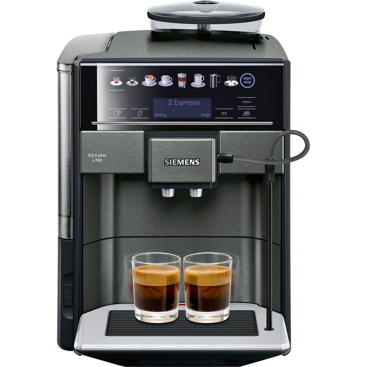 Superautomatic Coffee Maker Siemens AG TE657319RW Black Grey 1500 W 2 Cups 1,7 L Siemens AG