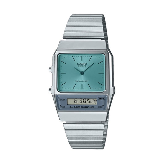 Unisex Watch Casio VINTAGE EDGY COLLECTION Silver Casio