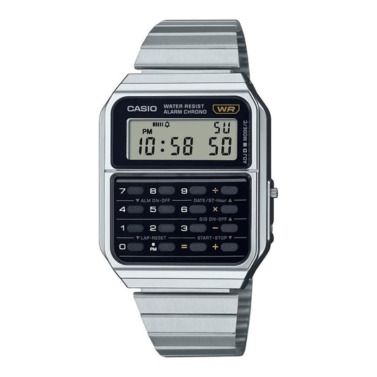 Unisex Watch Casio VINTAGE CALCULATOR (Ø 34 mm) Casio