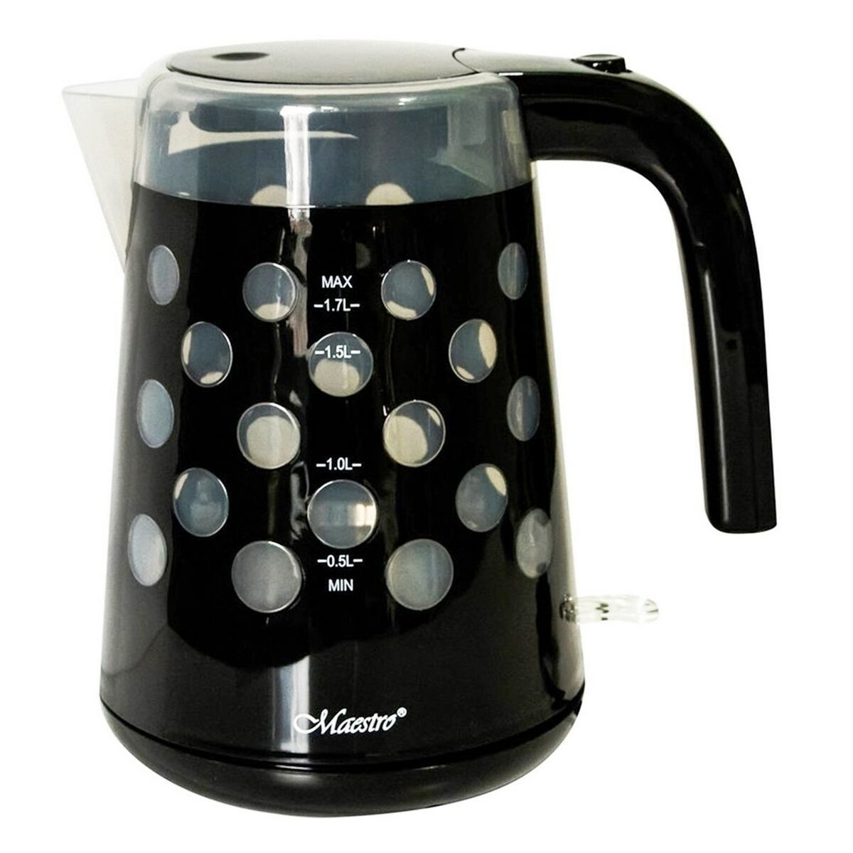 Kettle Feel Maestro CB-1709 Black 2200 W 1,7 L Feel Maestro