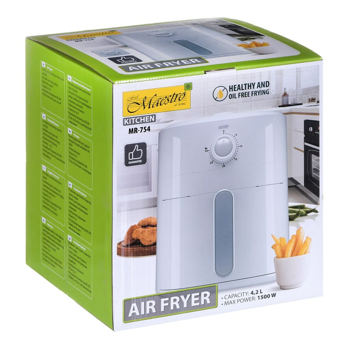 Air Fryer Feel Maestro MR-754 White 1500 W 4,2 L Feel Maestro