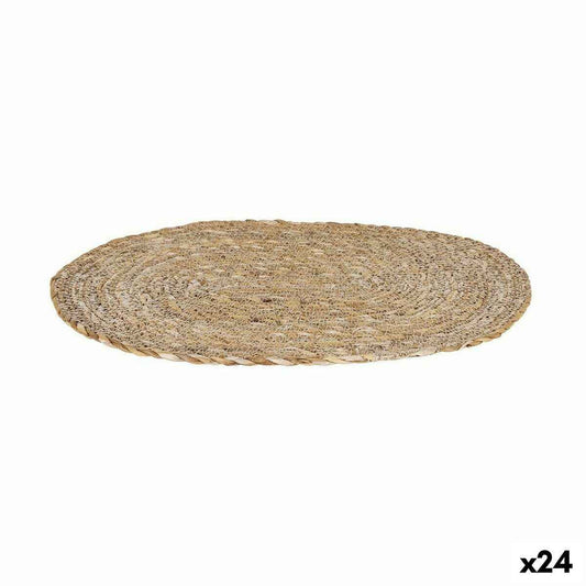 Table Mat Privilege Brown wicker 40 x 30 x 0,5 cm (24 Units)