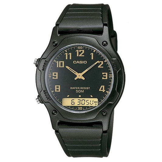 Unisex Watch Casio AW-49H-1BVEF Black (Ø 39 mm) Casio