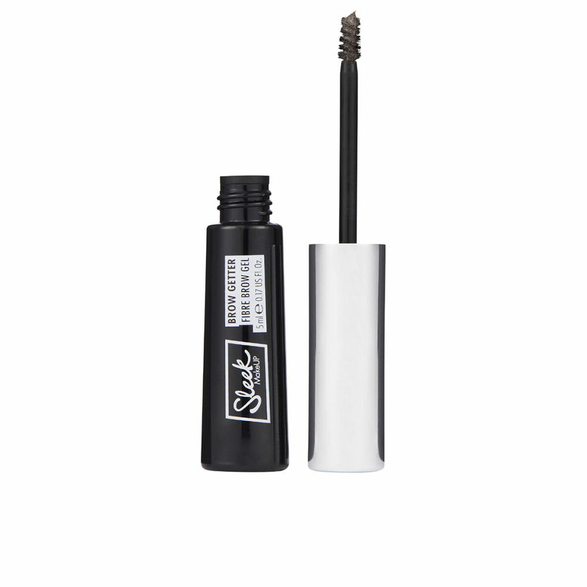 Eyebrow Volumising Gel Sleek Brow Getter Black 5 ml Sleek