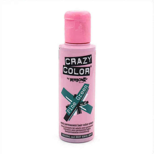 Semi-Permanent Tint Pine Green Crazy Color Nº 46 (100 ml)