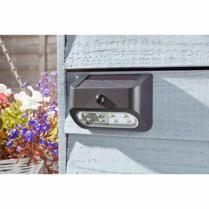 Wall Light Smart Garden Sentinel Solar light Black 50 lm (2 Units)