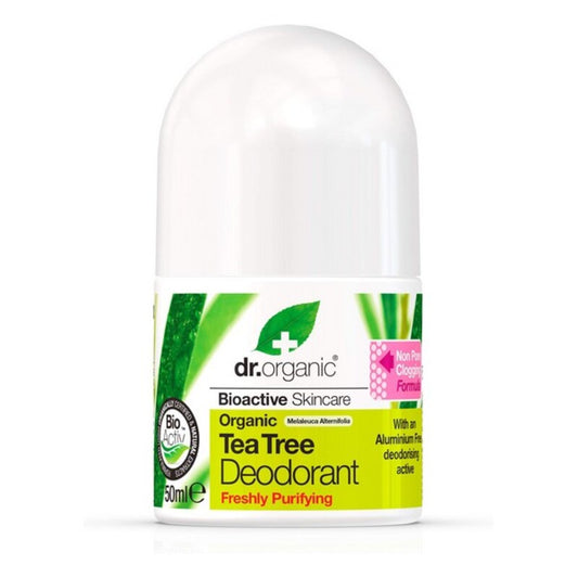 Roll-On Deodorant Dr.Organic DR00145 Tea tree 50 ml Dr.Organic