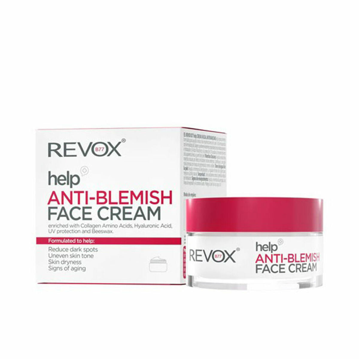 Day Cream Revox B77 HELP 50 ml Revox B77