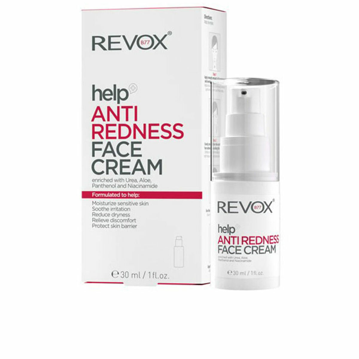 Day Cream Revox B77 Help Anti Redness 30 ml Revox B77