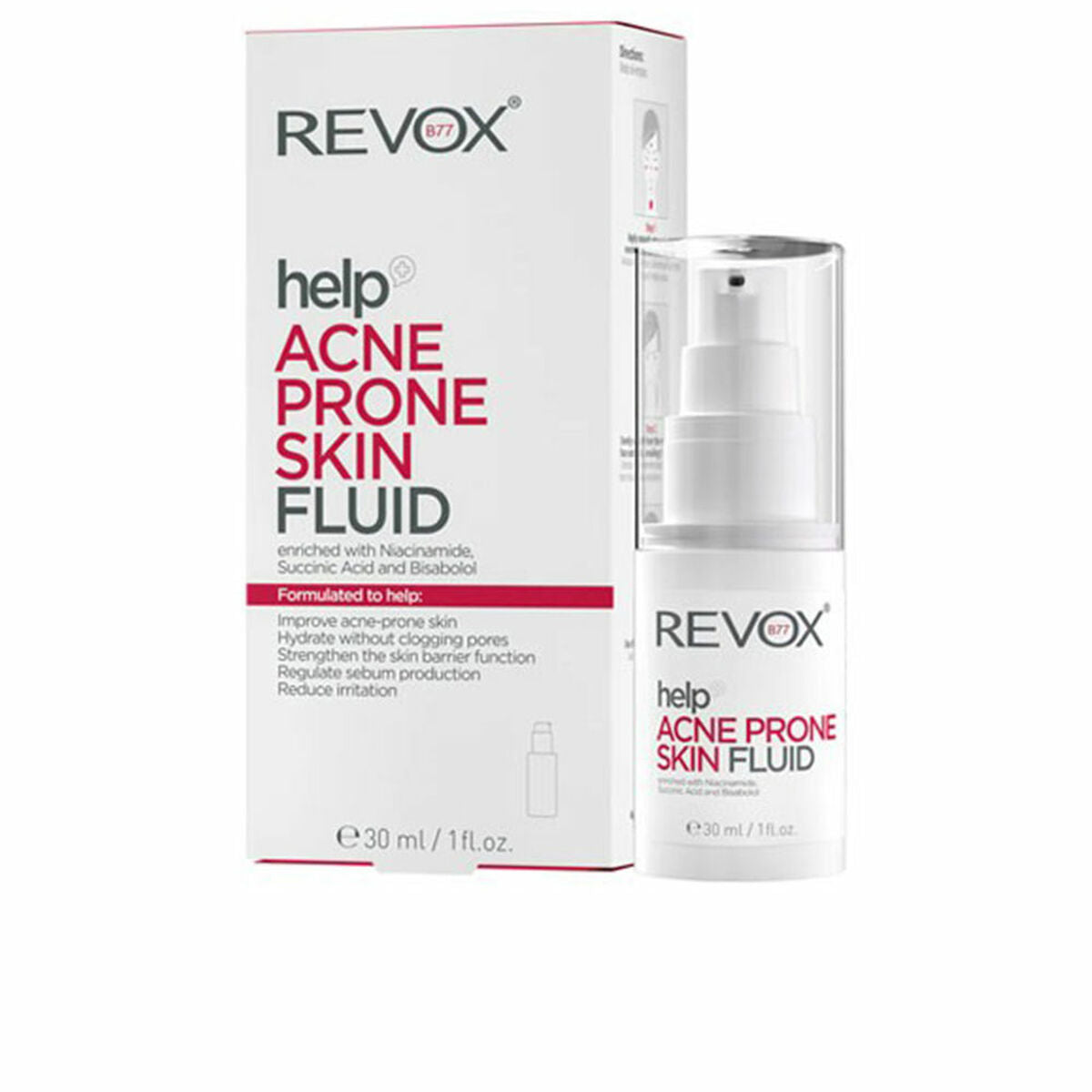 Day Cream Revox B77 Help Acne Prone Skin 30 ml Revox B77