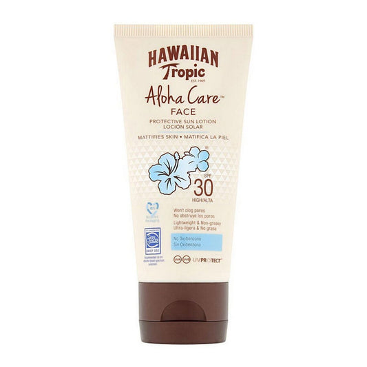 Sun Lotion Aloha Care Hawaiian Tropic Spf 30 (Unisex) (90 ml) Hawaiian Tropic