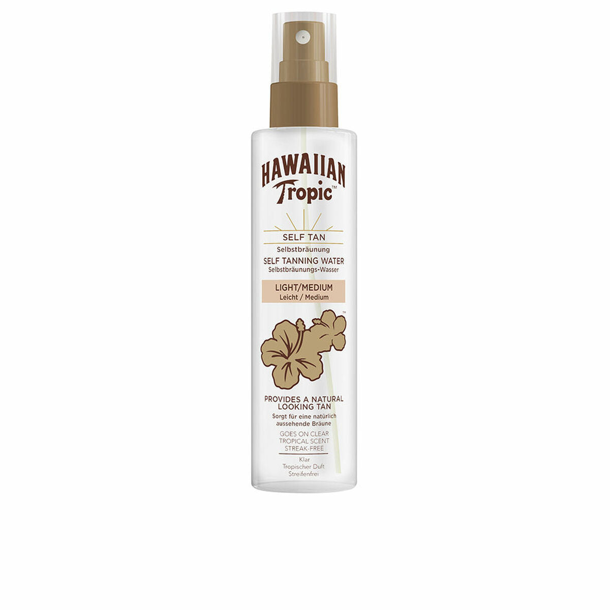 Self-Tanning Spray Hawaiian Tropic Light Medium 190 ml Hawaiian Tropic