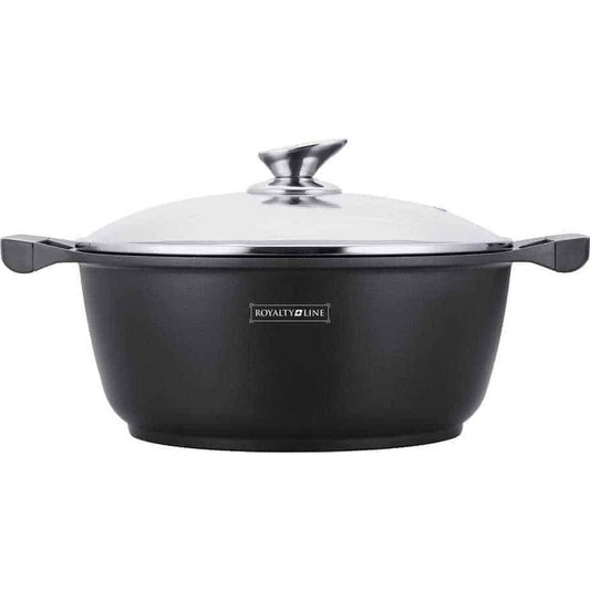 Casserole Royalty Line Black Ø 26 cm 26 x 26 x 9 cm Royalty Line