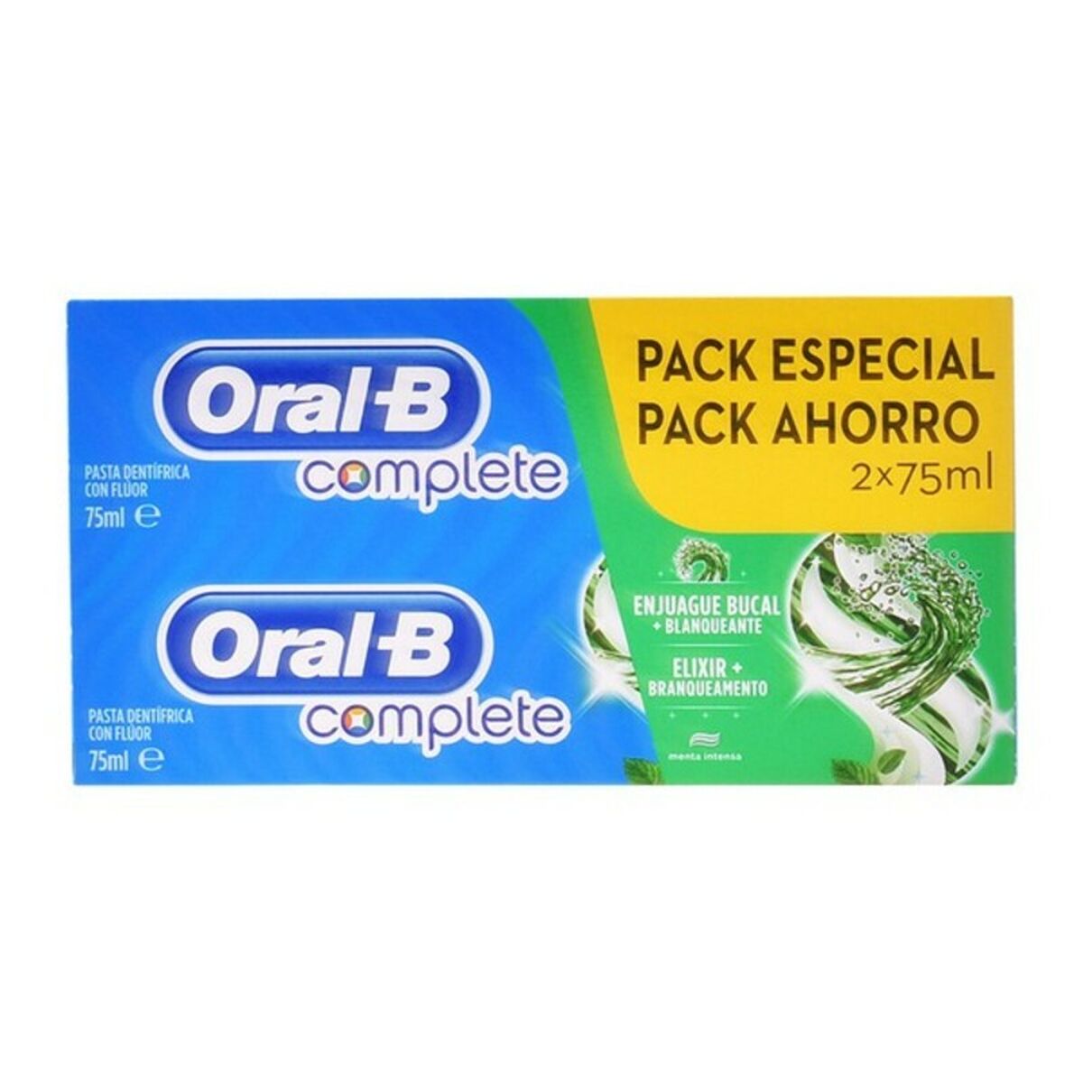 Toothpaste Complete Oral-B (2 uds) Oral-B