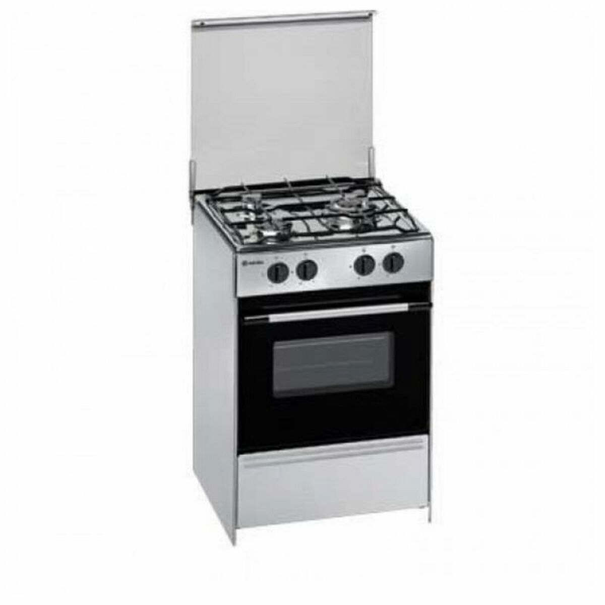 Gas Cooker Meireles G1530DVXNAT 60 cm 53 L Steel Meireles