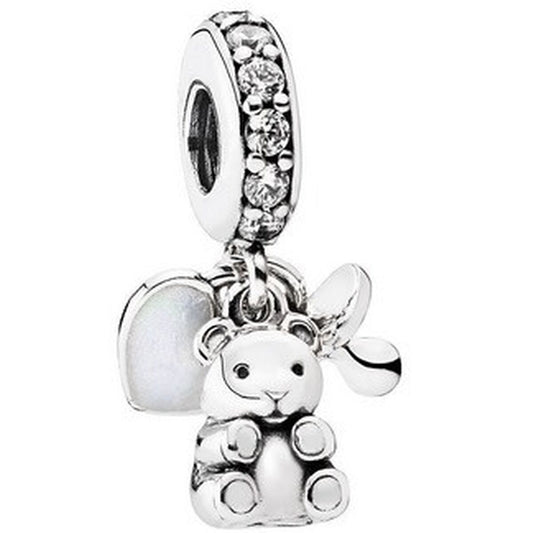 Woman's charm link Pandora BABY TEDDY BEAR Pandora