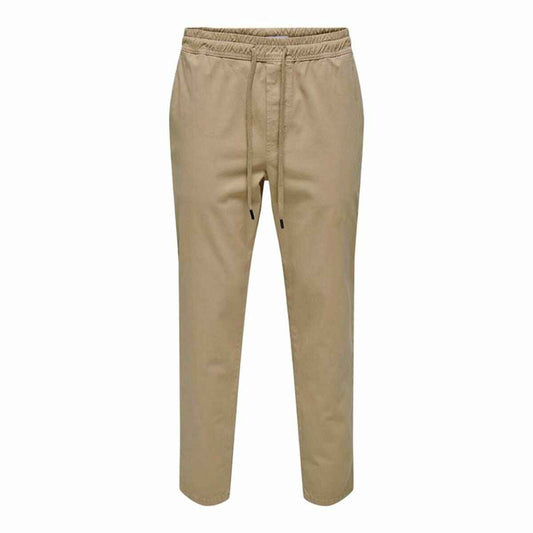 Adult Trousers Only & Sons Onslinus Taper 0183 Brown