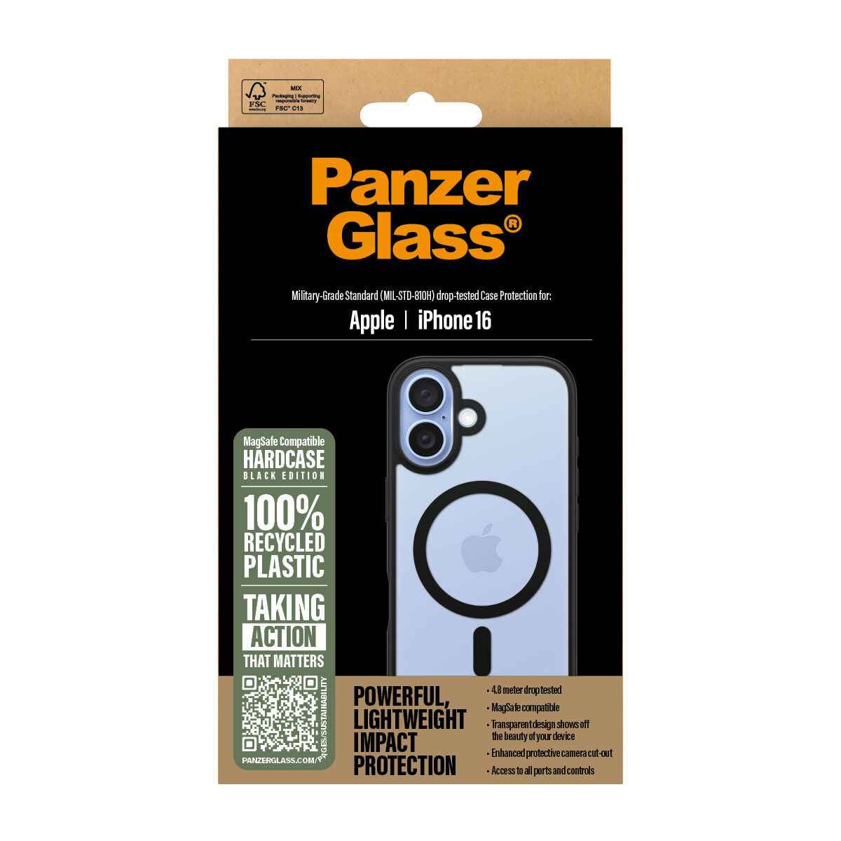 Mobile Screen Protector PanzerGlass iPhone 16 Apple