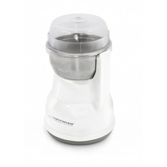 Coffee Grinder Esperanza EKC002W White 160 W Esperanza