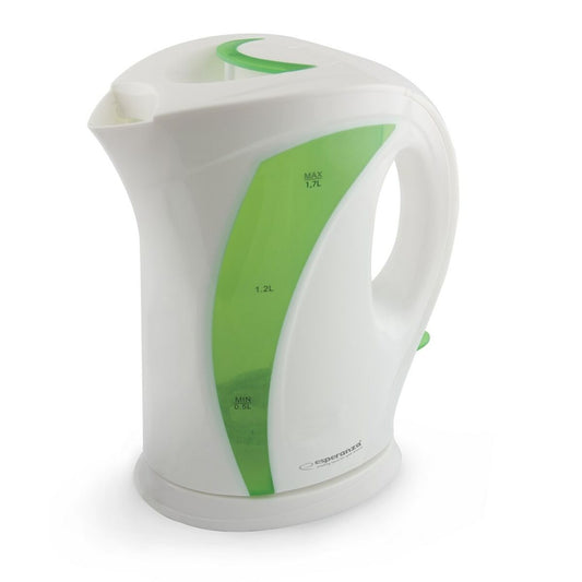 Kettle Esperanza EKK018G White Green Multicolour Plastic 2200 W 1,7 L Esperanza