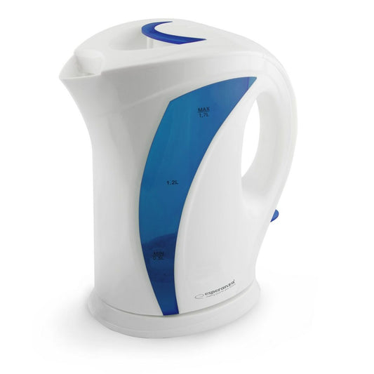 Kettle Esperanza EKK018G Blue White Plastic 2200 W 1,7 L Esperanza